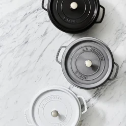4 qt, Round, Dutch Oven, Graphite Grey