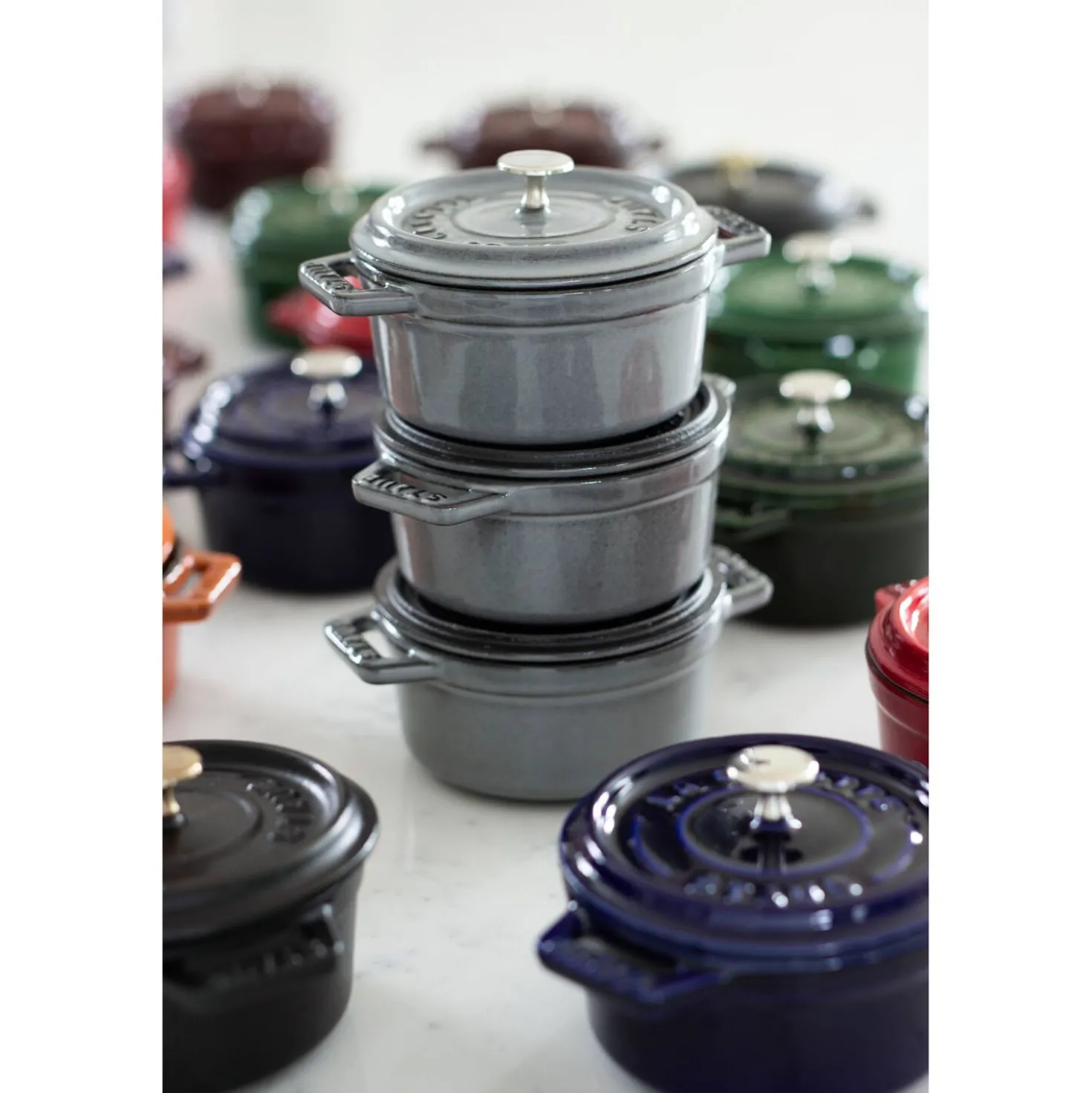 0.425 qt, Round, Dutch Oven, Graphite Grey