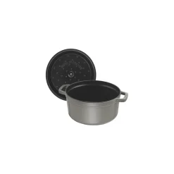 7 qt, Round, Dutch Oven, Graphite Grey - Factory Second
