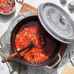 7 qt, Round, Dutch Oven, Graphite Grey - Factory Second