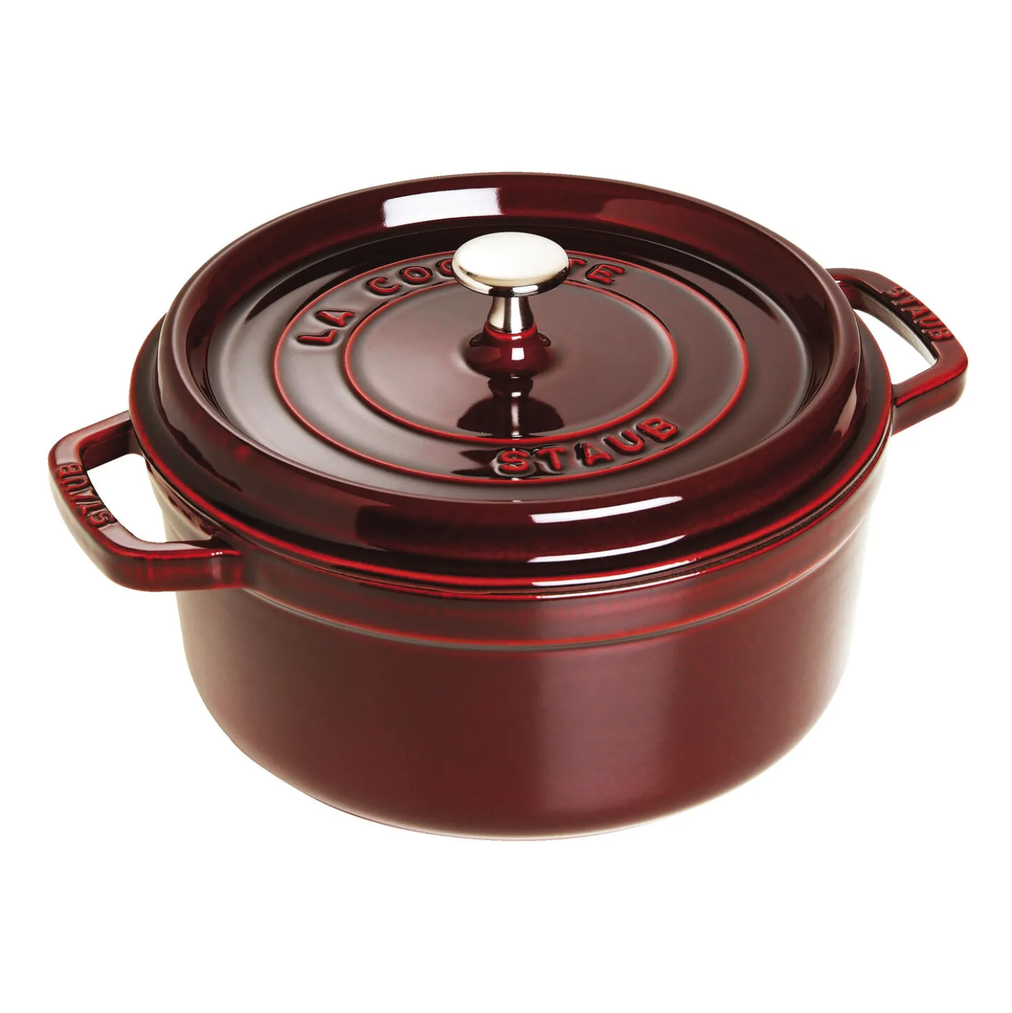 5.5 qt, Round, Dutch Oven, Grenadine