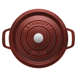 4 qt, Round, Dutch Oven, Grenadine
