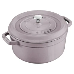 7 qt, Round, Dutch Oven, Lilac