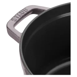 7 qt, Round, Dutch Oven, Lilac
