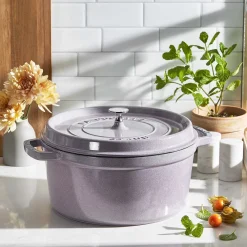 4 qt, Round, Dutch Oven, Lilac