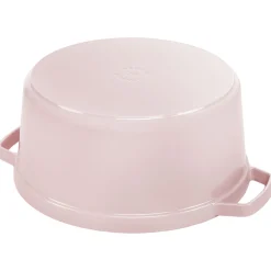 7 qt, Round, Dutch Oven, Pink Peony - Factory Second