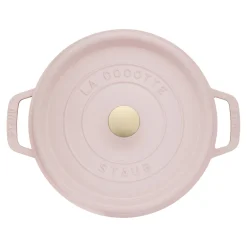 4 qt, Round, Dutch Oven, Pink Peony
