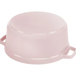 5.5 qt, Round, Dutch Oven, Pink Peony