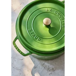 7 qt, Round, Dutch Oven, Pistachio
