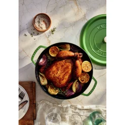 7 qt, Round, Dutch Oven, Pistachio