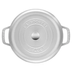 7 qt, Round, Dutch Oven, Pure-white - Factory Second