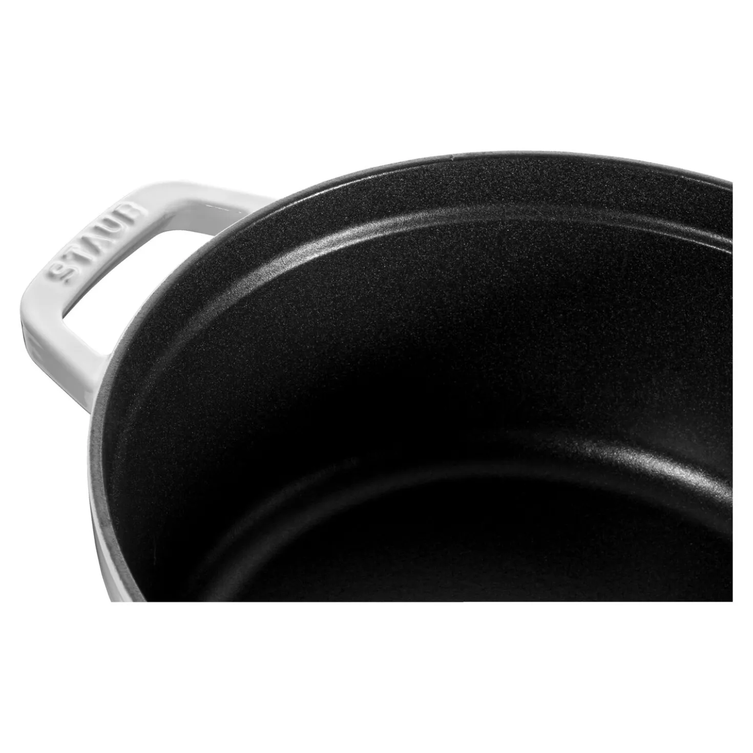 7 qt, Round, Dutch Oven, Pure-white - Factory Second