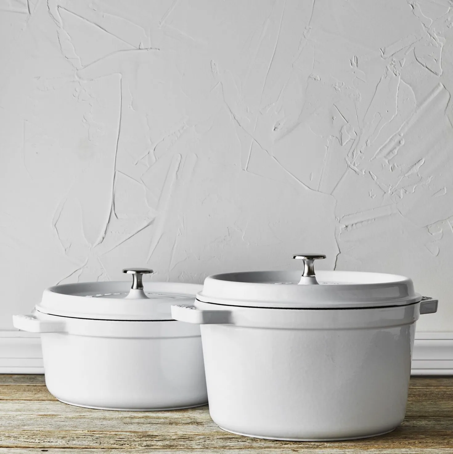 4 qt, Round, Dutch Oven, Pure-white