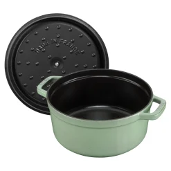 7 qt, Round, Dutch Oven, Sage - Factory Second