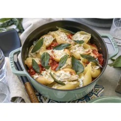 7 qt, Round, Dutch Oven, Sage - Factory Second