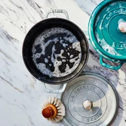 5.5 qt, Round, Dutch Oven, Turquoise