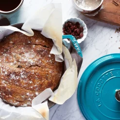 5.5 qt, Round, Dutch Oven, Turquoise