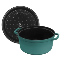 7 qt, Round, Dutch Oven, Turquoise