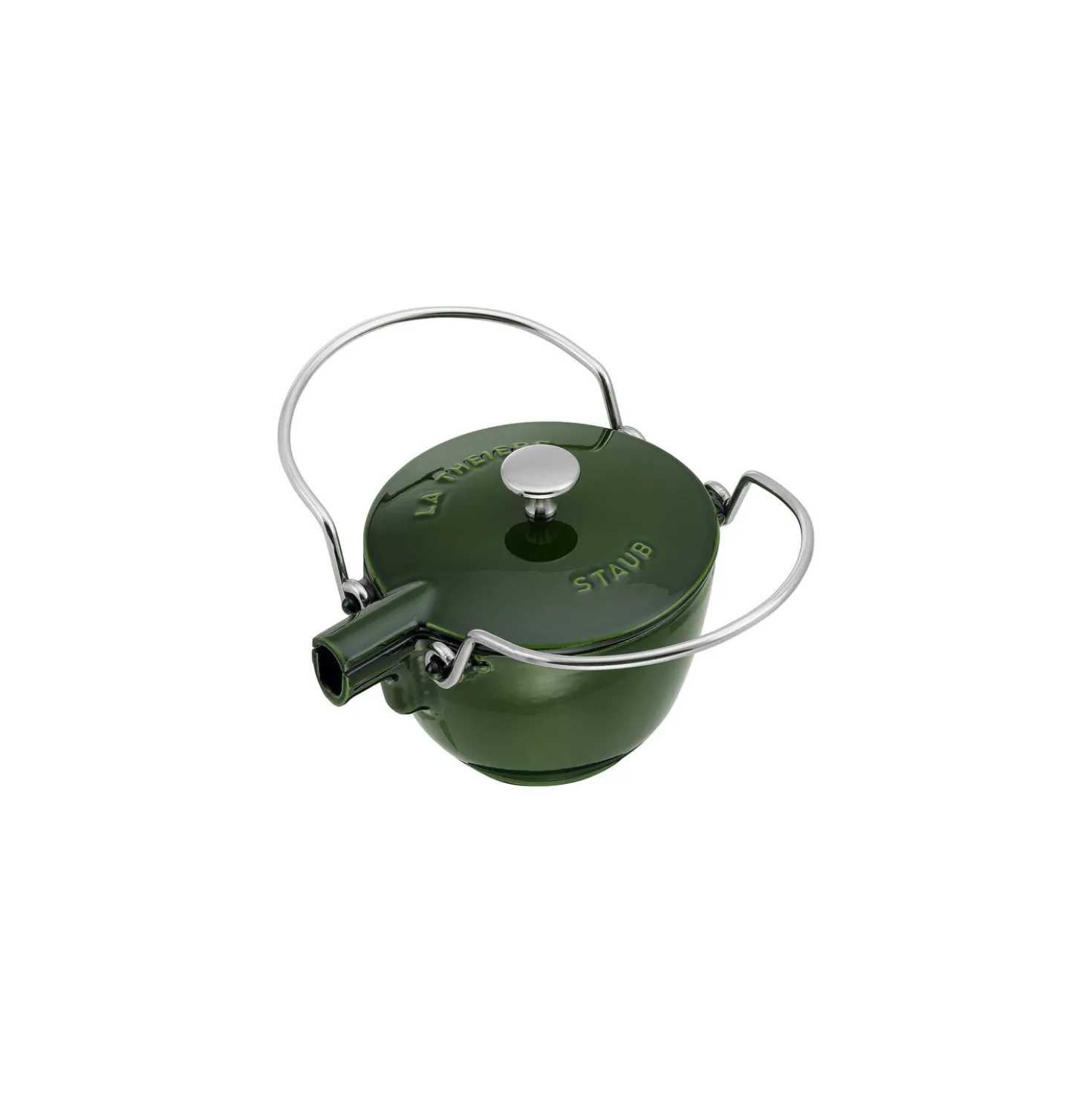 1.2 qt, Round, Tea Kettle, Basil