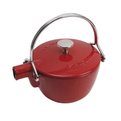 1.2 qt, Round, Tea Kettle, Cherry