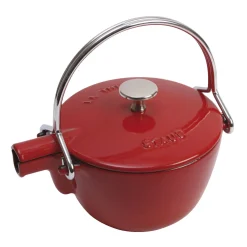 1.2 qt, Round, Tea Kettle, Cherry