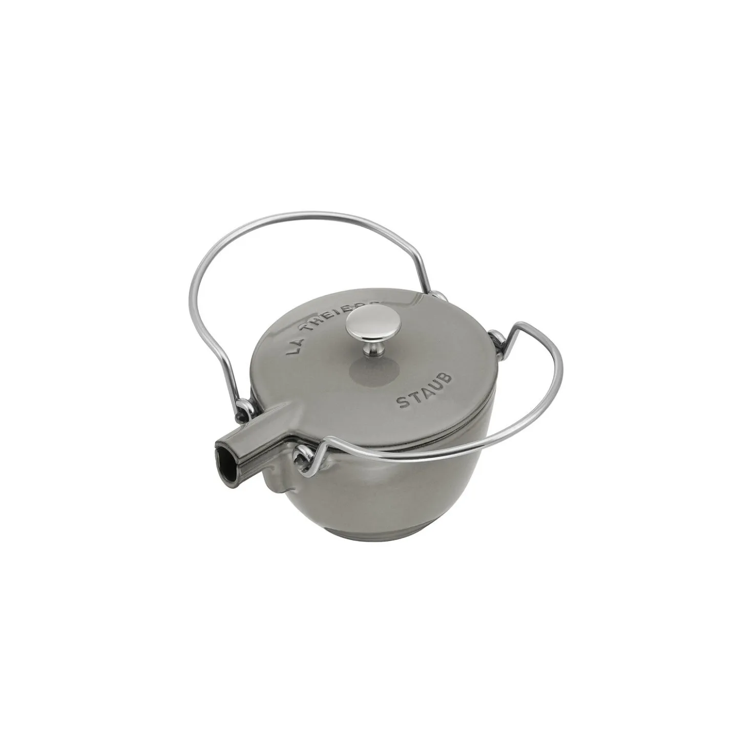1.2 qt, Round, Tea Kettle, Graphite Grey