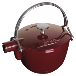 1.2 qt, Round, Tea Kettle, Grenadine