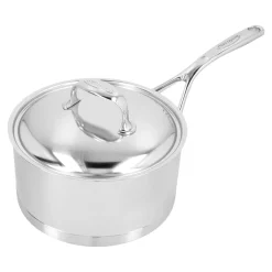 3.2 qt Sauce Pan With Lid, 18/10 Stainless Steel