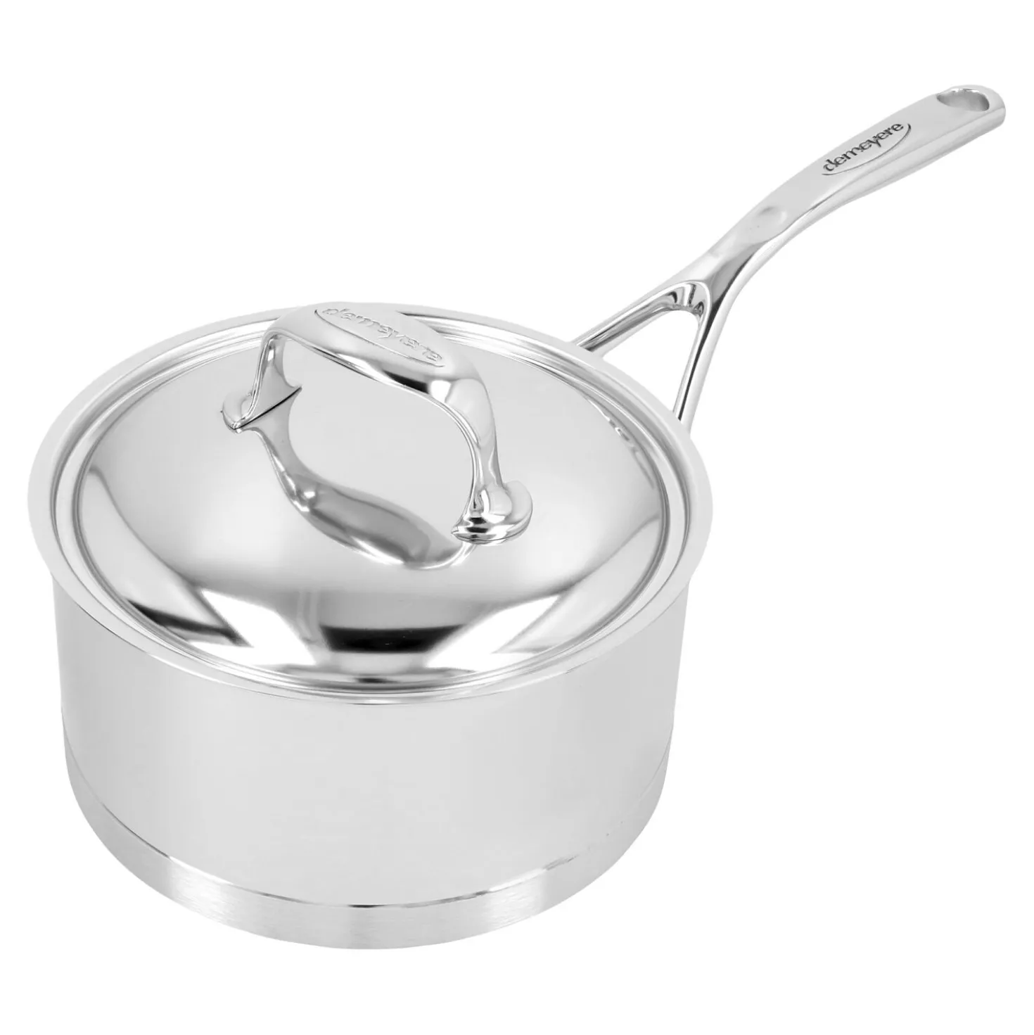 2.25 qt Sauce Pan With Lid, 18/10 Stainless Steel
