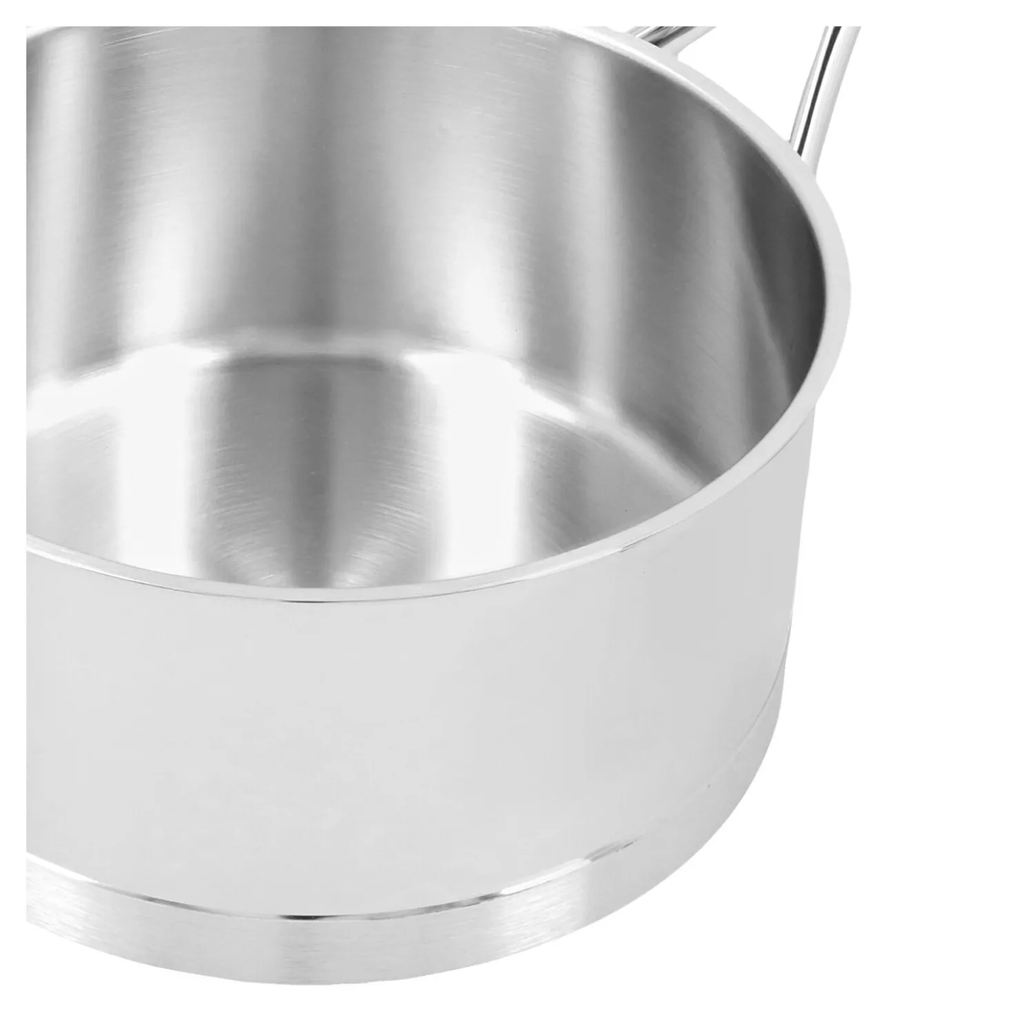 2.25 qt Sauce Pan With Lid, 18/10 Stainless Steel
