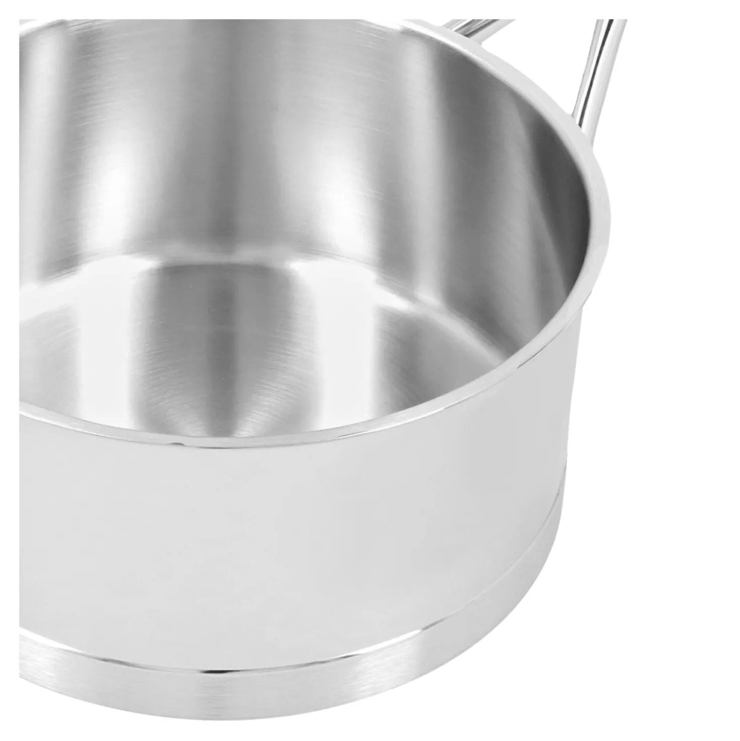 1.6 qt Sauce Pan With Lid, 18/10 Stainless Steel