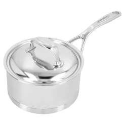 1.6 qt Sauce Pan With Lid, 18/10 Stainless Steel