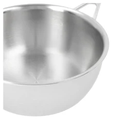 2 qt Saucier, 18/10 Stainless Steel