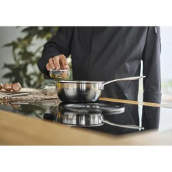 2 qt Saucier, 18/10 Stainless Steel