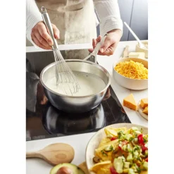 2 qt Saucier, 18/10 Stainless Steel