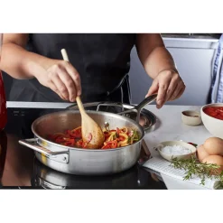 3 qt Saute Pan, 18/10 Stainless Steel