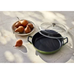 3.5 qt, Saute Pan With Glass Lid, Pistachio
