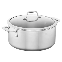 8 qt, Stainless Steel Dutch Oven