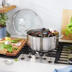 8 qt, Stainless Steel Dutch Oven