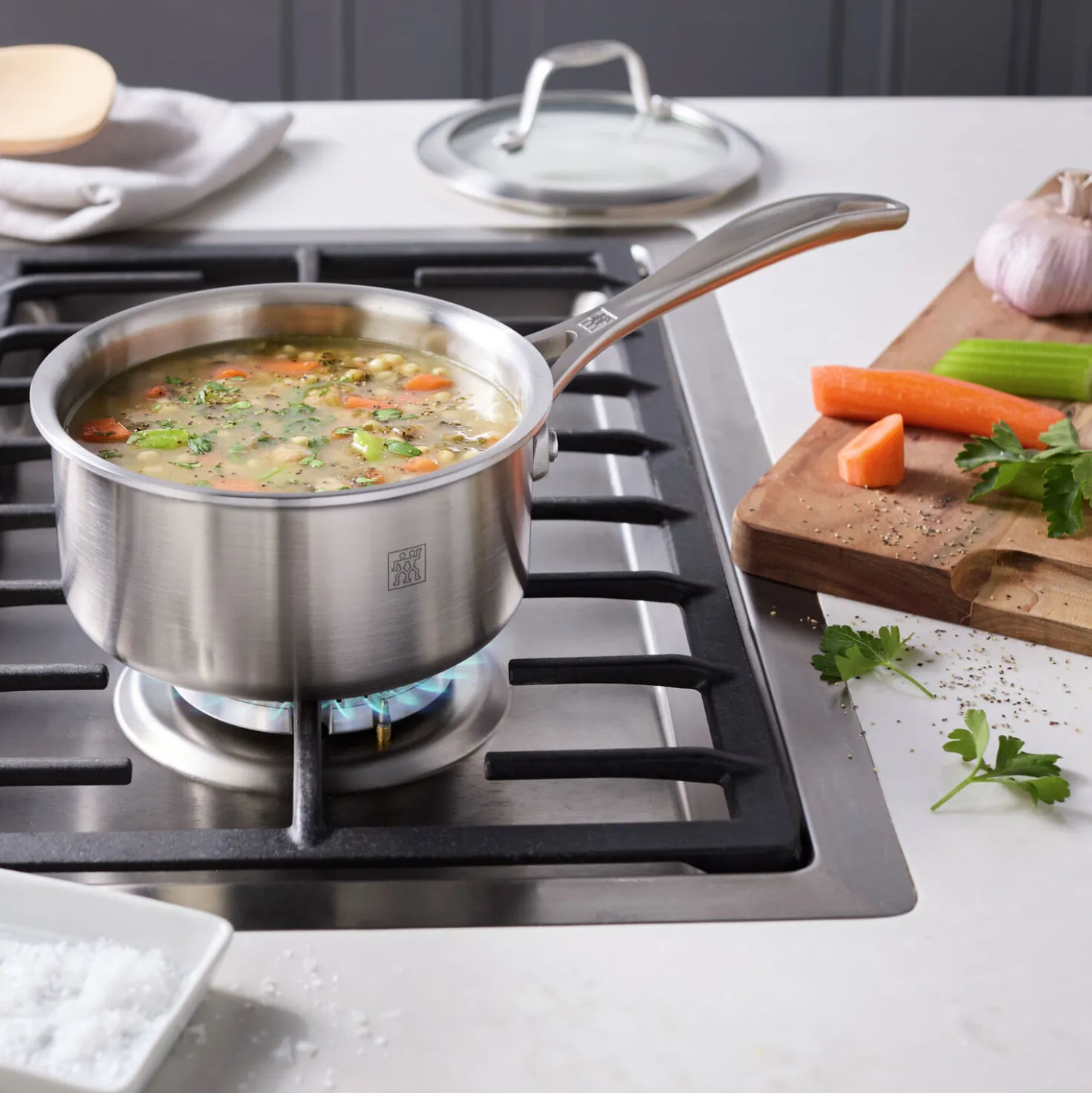 1 qt, Stainless Steel, Sauce Pan