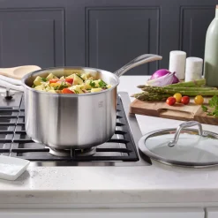 4 qt, Stainless Steel, Sauce Pan