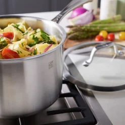4 qt, Stainless Steel, Sauce Pan