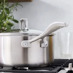 3 qt, Stainless Steel, Sauce Pan