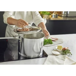 8.5 qt Stock Pot With Lid, 18/10 Stainless Steel