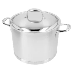 8.5 qt Stock Pot With Lid, 18/10 Stainless Steel