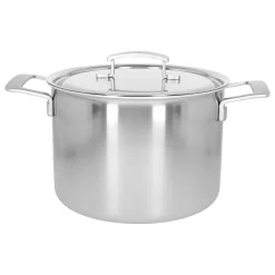 8.5 qt Stock Pot With Lid, 18/10 Stainless Steel