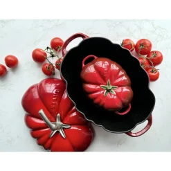 3 qt, Tomato, Dutch Oven, Cherry