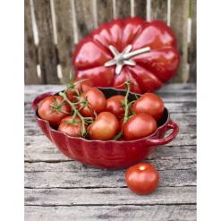3 qt, Tomato, Dutch Oven, Cherry