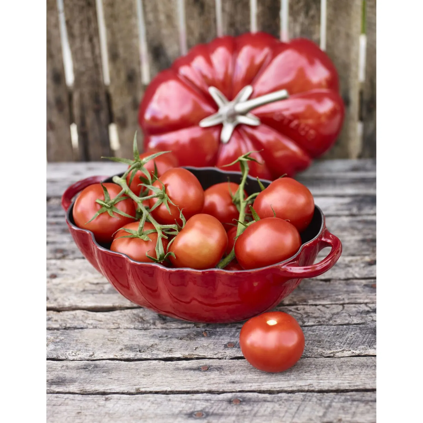 3 qt, Tomato, Dutch Oven, Cherry