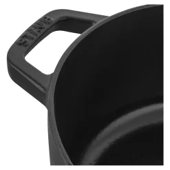 6.25 qt, Wide Oval Dutch Oven, black matte